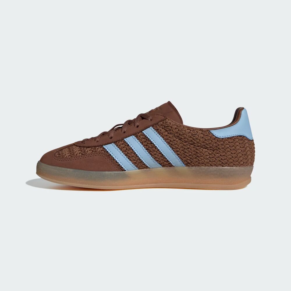 8W - [NEW] Women's adidas Gazelle Indoor Shoes 'Brown' JS1417‎ - Picture 6 of 8